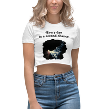 Load image into Gallery viewer, Shortened T-shirt for women top
